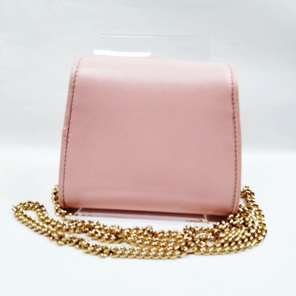 Gucci Pink Leather Wallet on Chain mon684-100925 - Picture 2 of 9